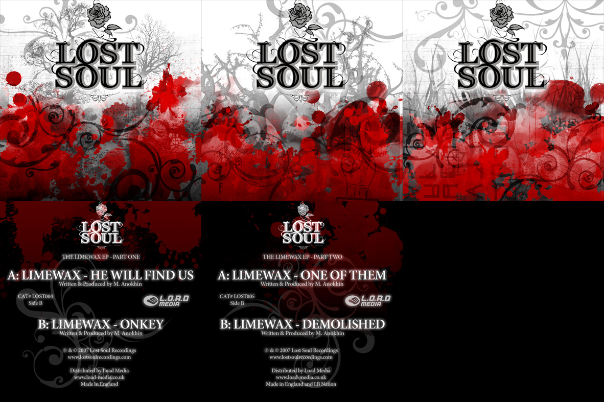 Lost Soul Limewax EP Labels