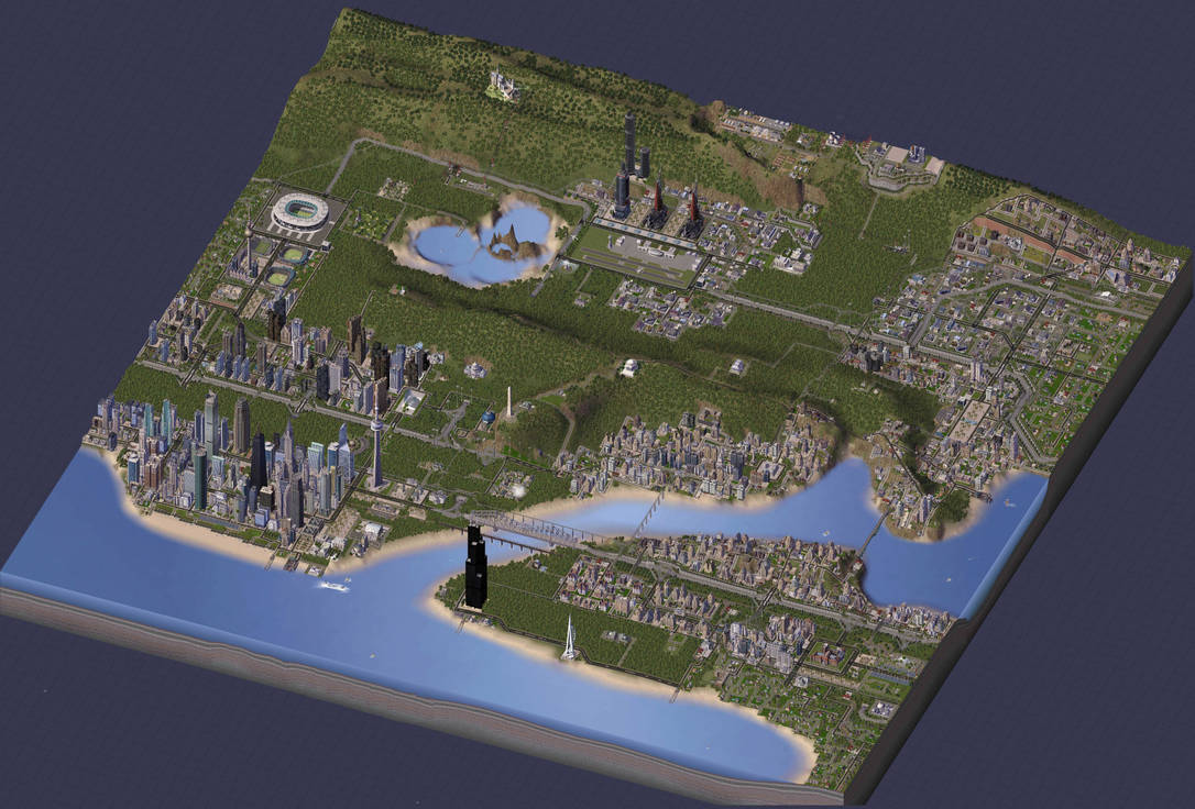 Simcity Examples SimCity 4 by snaxnz on DeviantArt