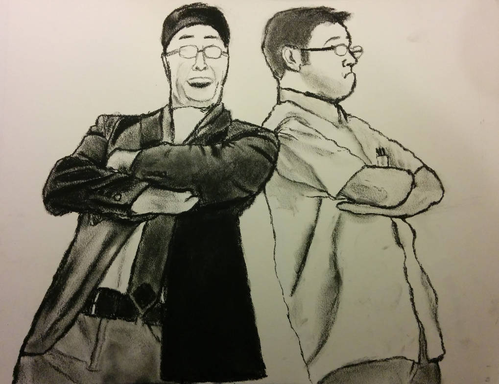 James Rolfe and Doug Walker by Jupiter9099 on DeviantArt