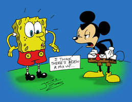 Mix Up - Spongebob and Mickey