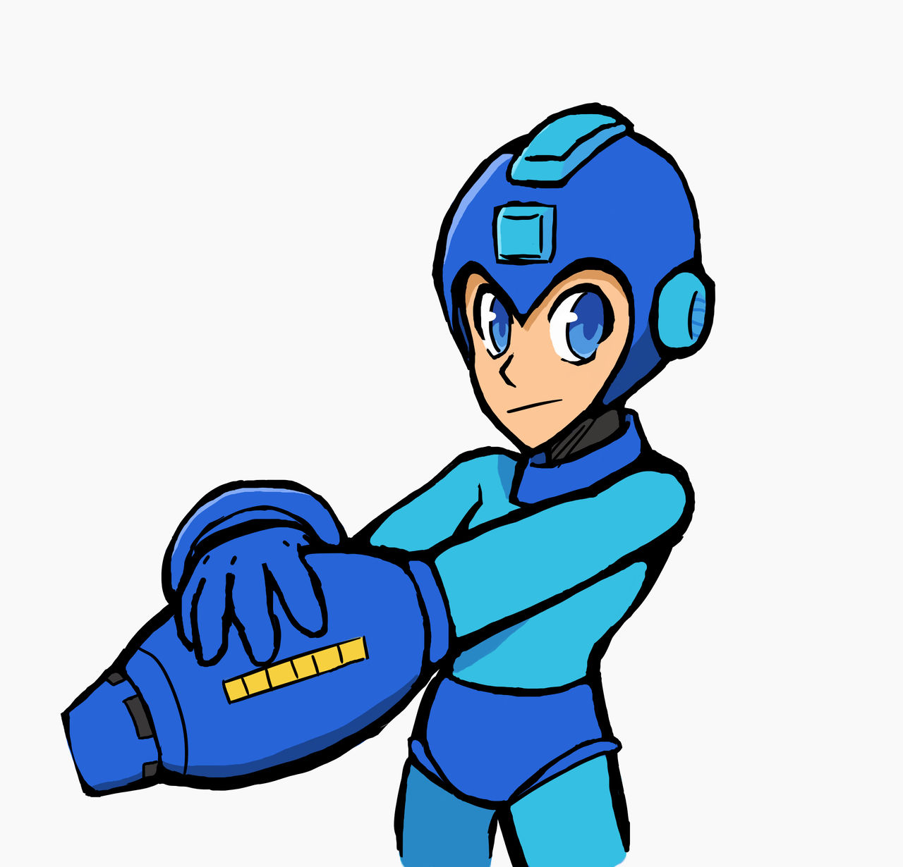 Megaman Drawing by dandison on DeviantArt
