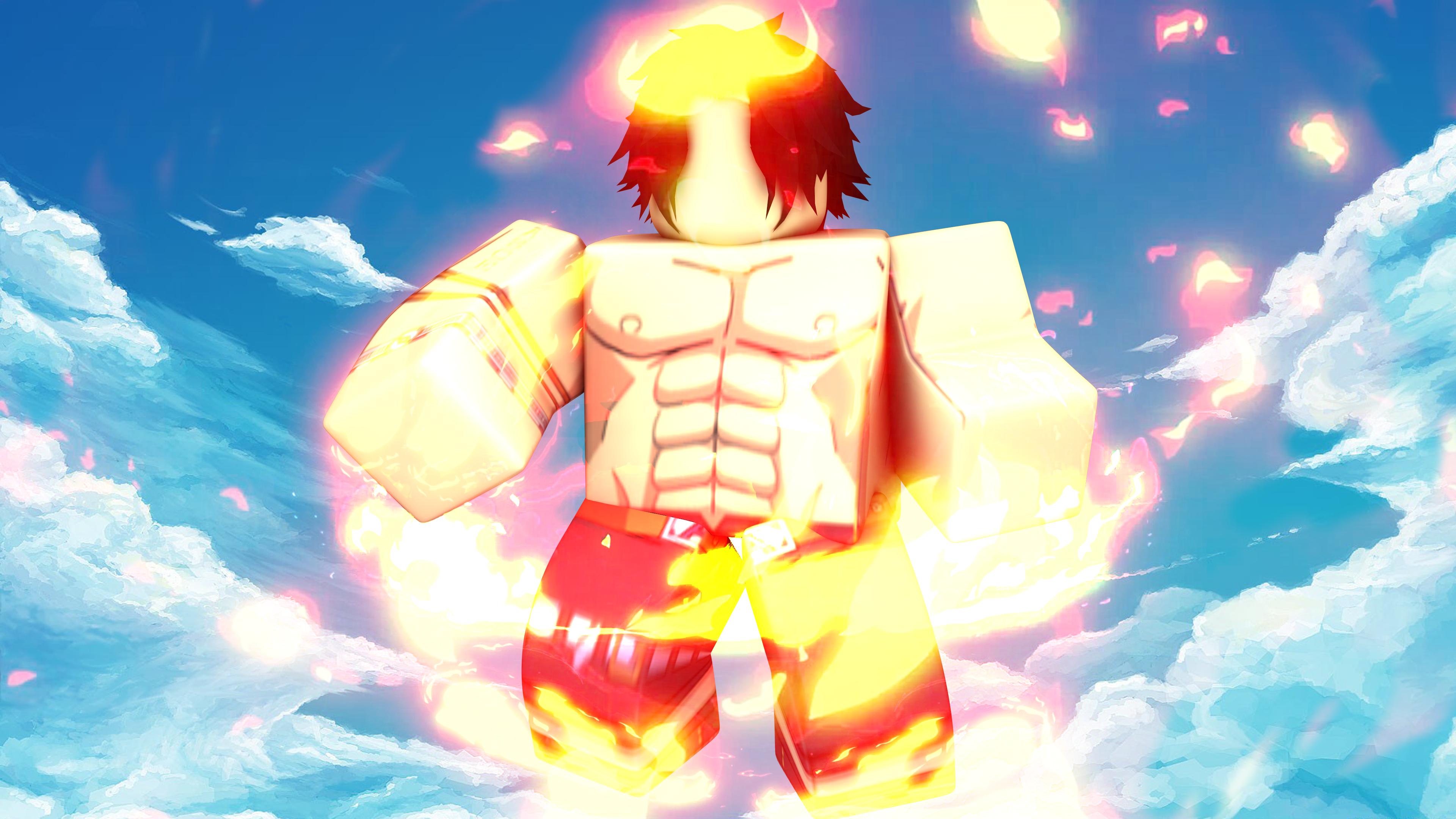 How to make Portgas D. Ace avatar in Roblox┃ONE PIECE 