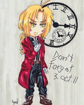 Day 1 : Edward Elric [fmab, chibi, kawaii]