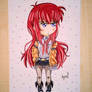 Day 19: Makise Kurisu [steinsgate, chibi, kawaii]