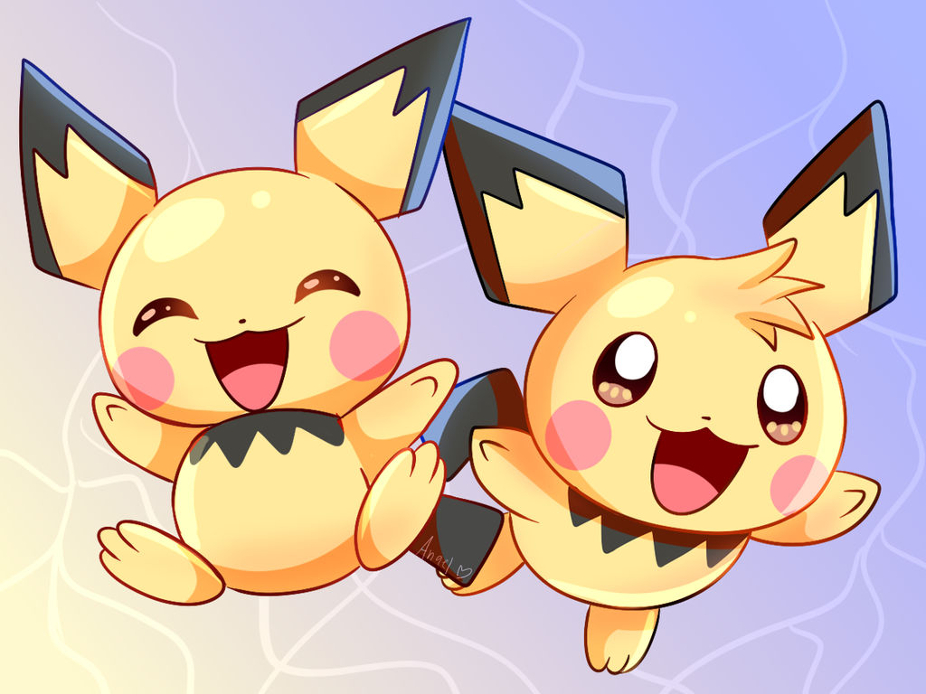 Pichu Bros by AngelRoseStar on DeviantArt