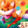Tunic Fox Being A Hero