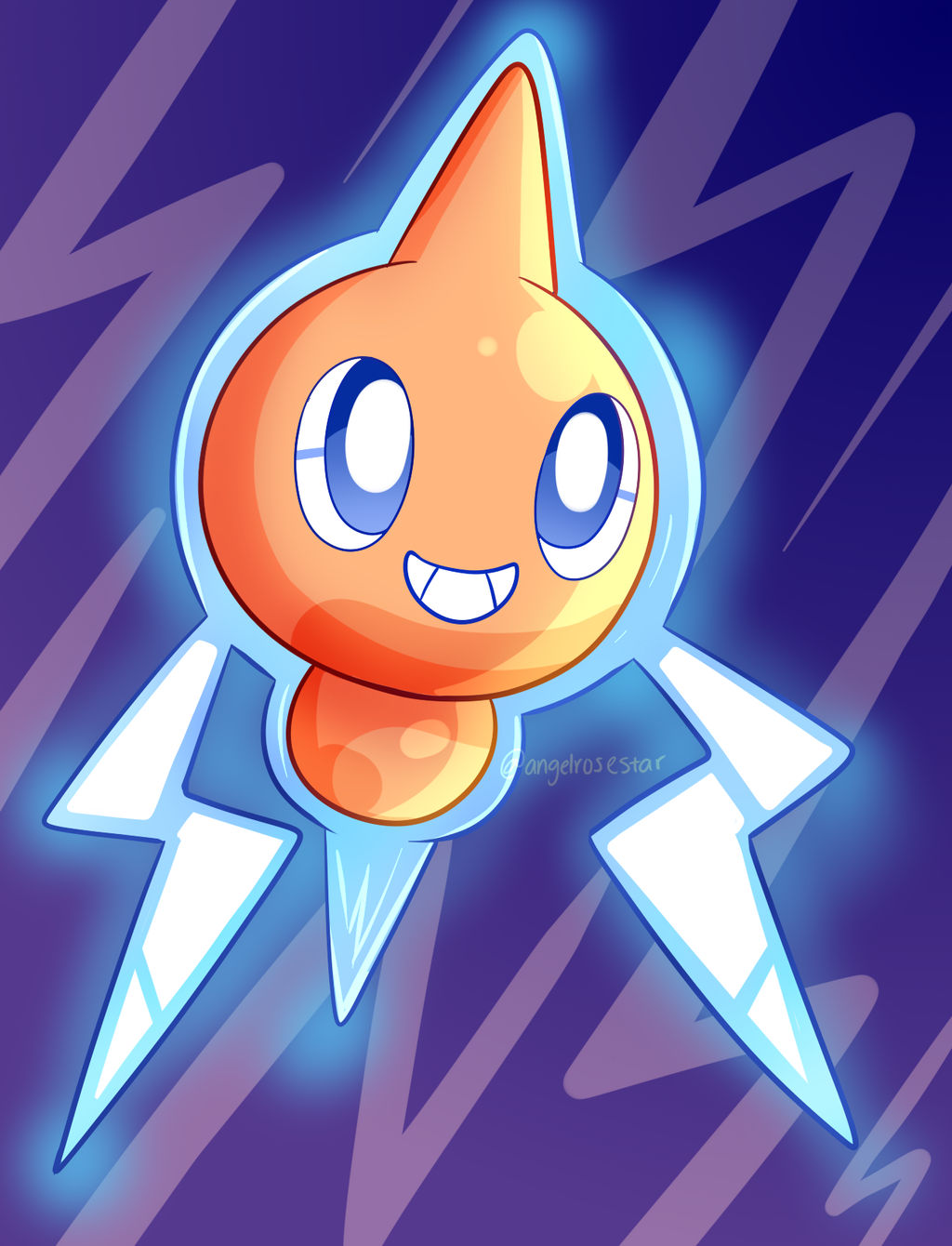 Rotom by AngelRoseStar on DeviantArt