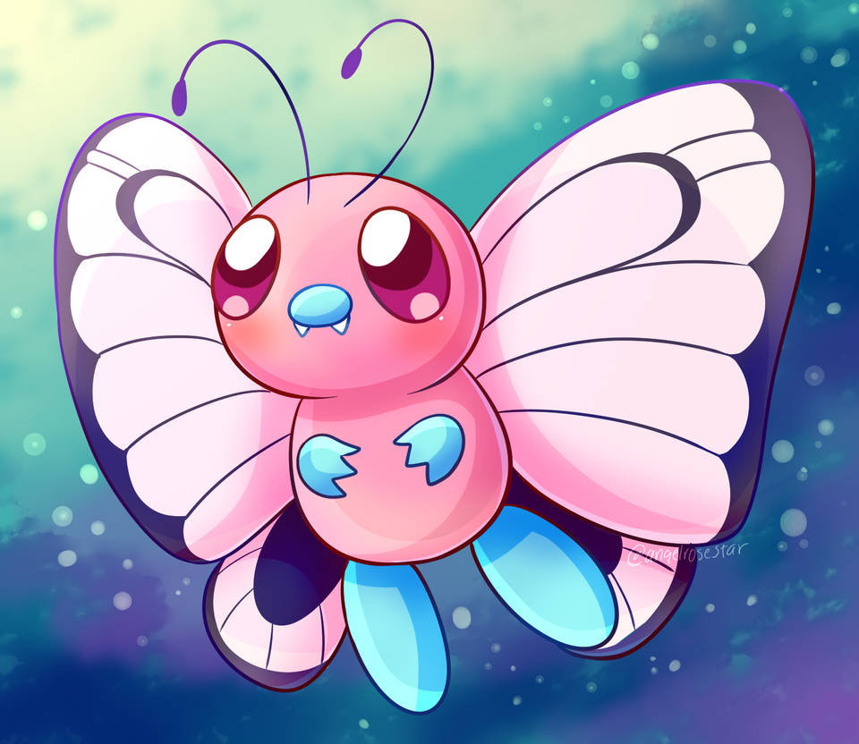 Butterfree Butterfree Pink by AngelRoseStar on DeviantArt