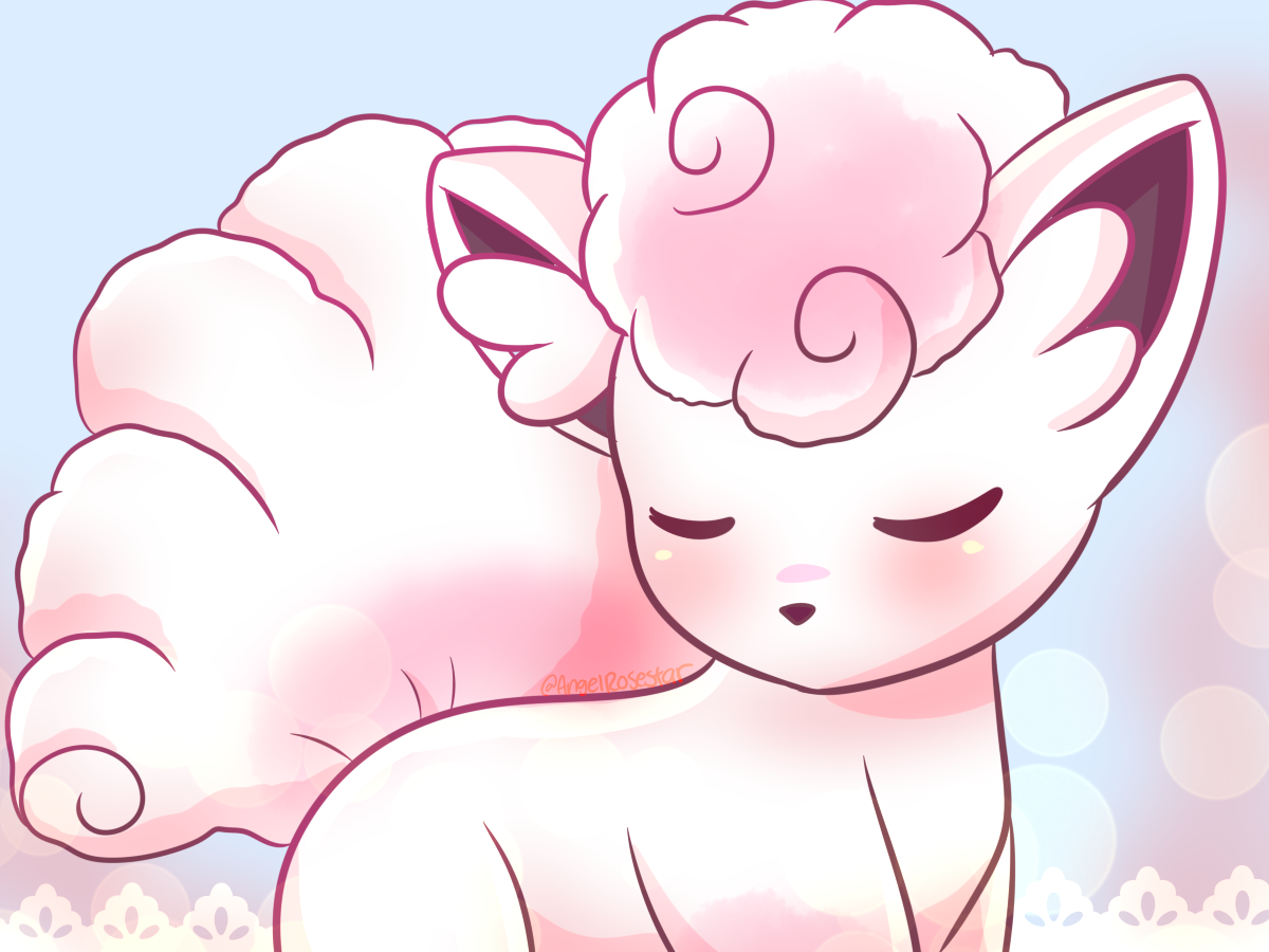 Alolan Vulpix Pink by AngelRoseStar on DeviantArt