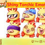 Shiny Torchic Emotes