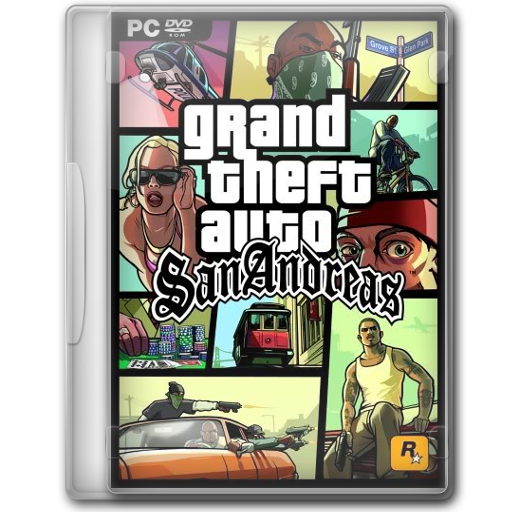 GTA San Andreas Game Cover by syn1cal on DeviantArt