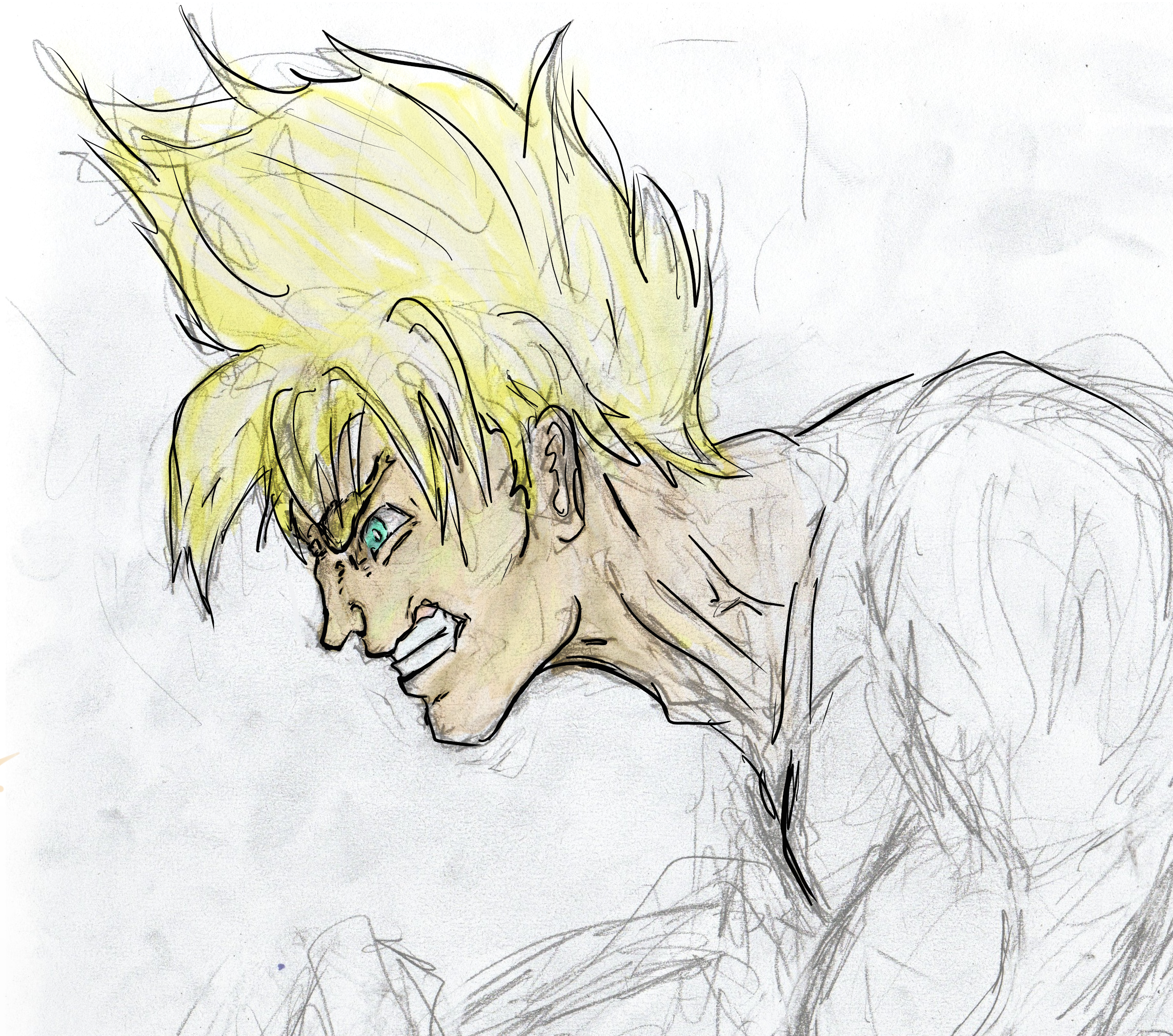 Goku, Transformed at Last- WIP