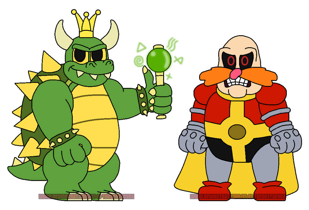 SMBSS King Koopa and AoSTH Ivo Robotnik by Fi-Fi-theDestroyer on DeviantArt