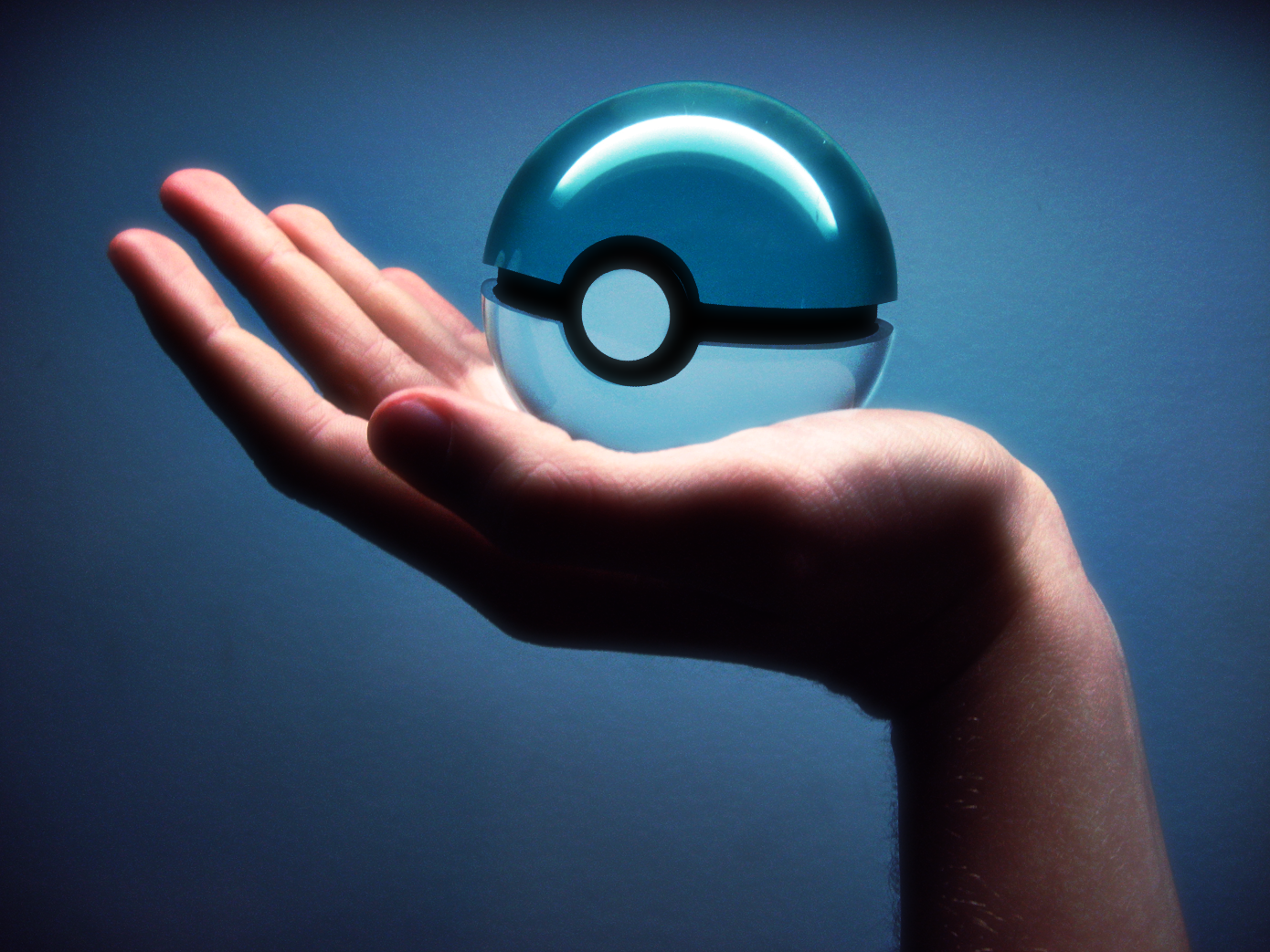 Aqua Pokeball