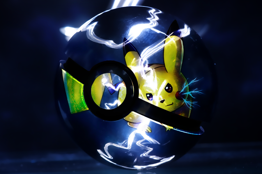 Pikachu Pokeball