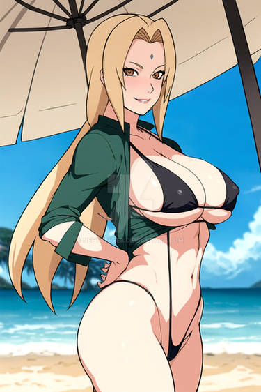 Tsunade erotic bikini set 1/3