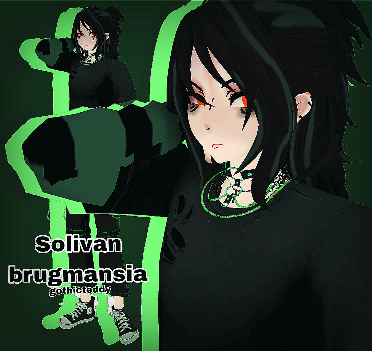 {MMD MODEL} Solivan Brugmansia {TKATB} by Sara-MMDLyokoFan1 on DeviantArt