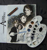 Anakin - Padme - Luke - Leia - WIP