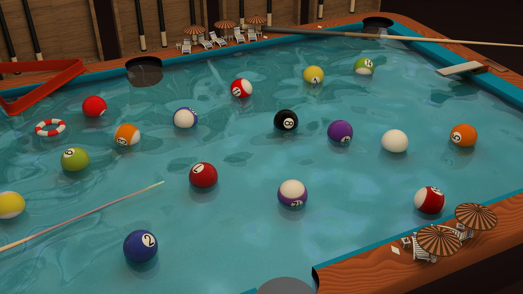 'Pool' Table by ScienceSkills on DeviantArt