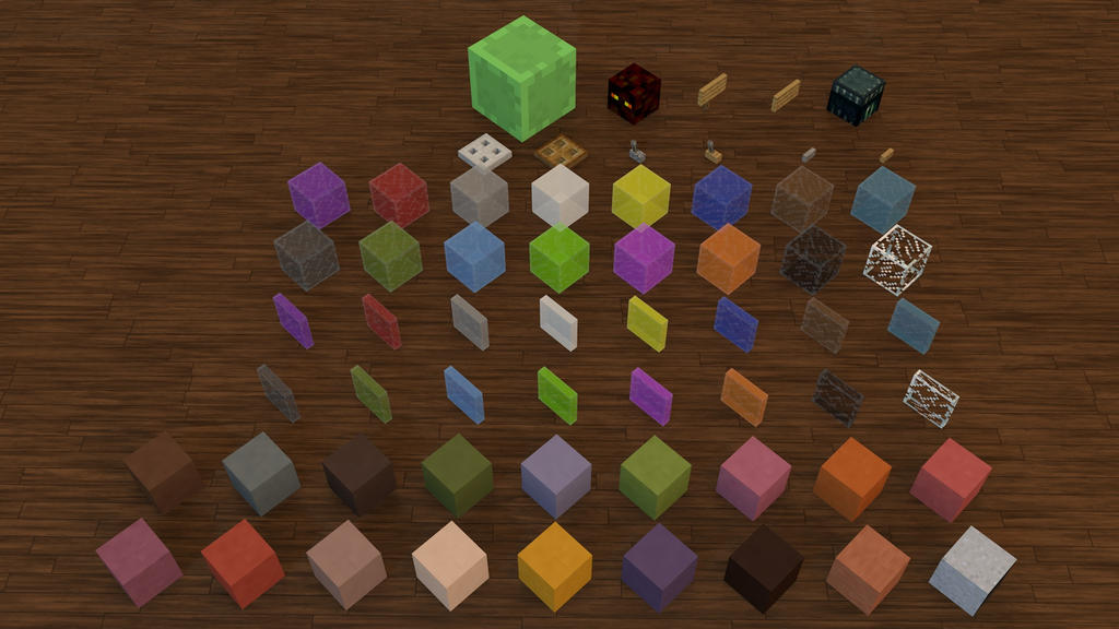 Minecraft Blocks WIP 10 by ScienceSkills on DeviantArt