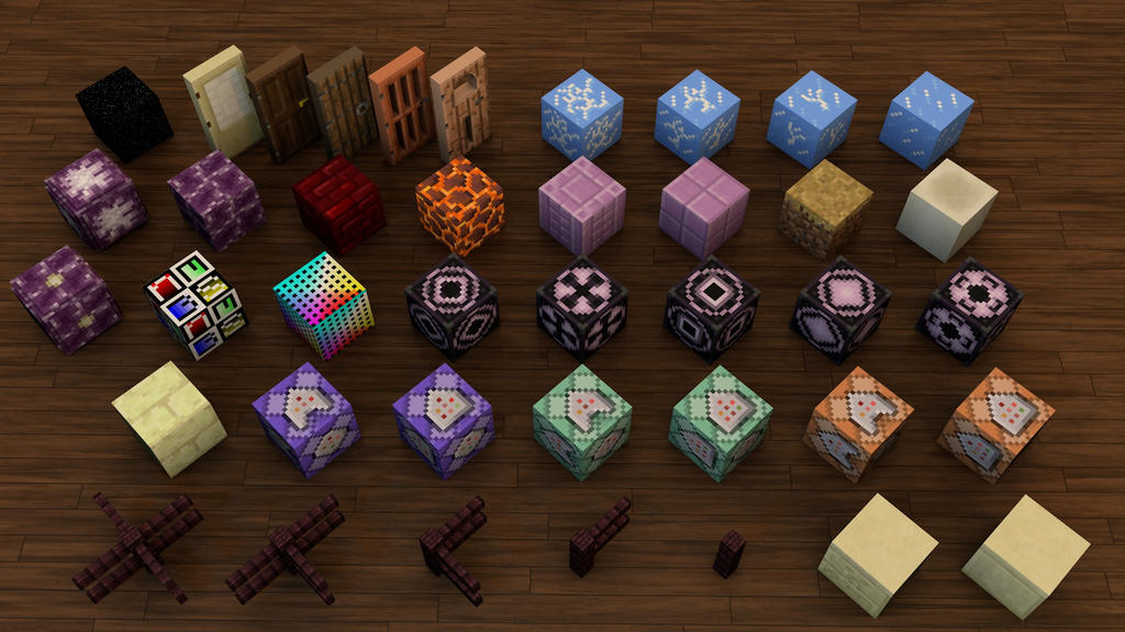Minecraft Blocks Examples Minecraft Blocks WIP 14 by ScienceSkills on DeviantArt