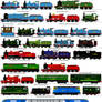 North Western Railway Engines (My Universe)