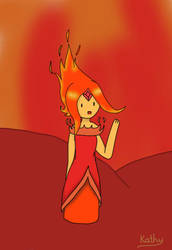 Flame Princess by Kathy-katherin