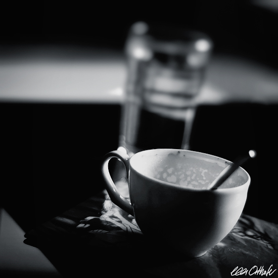 Empty Cup And Full Glass by venicequeenf