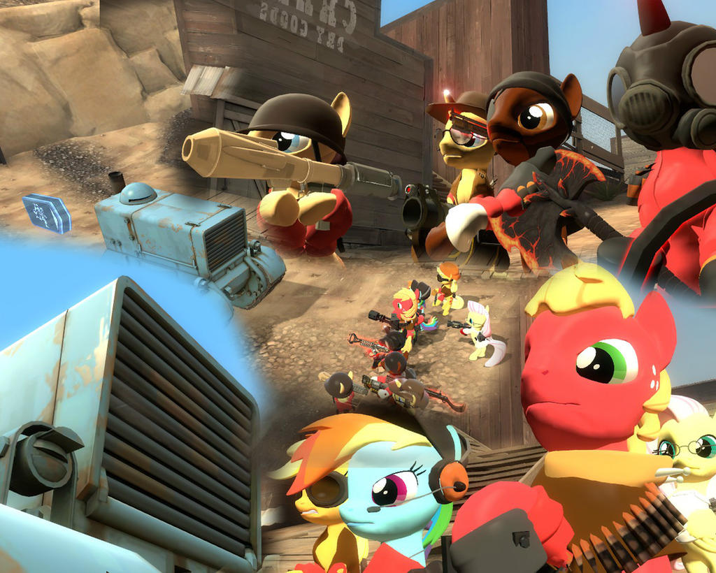 MLP TF2 team-up