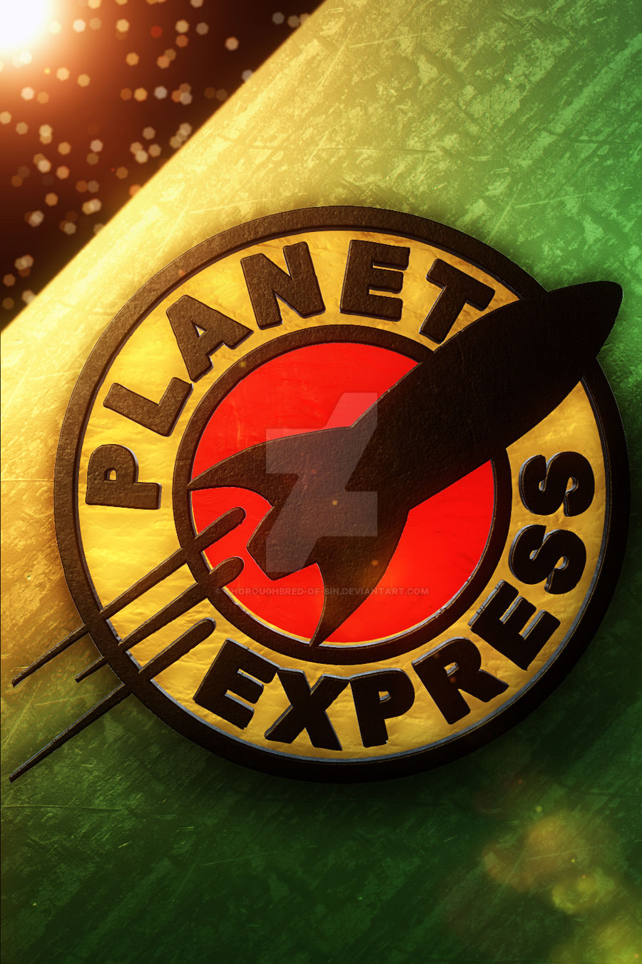 Planet Express Ship Color Code The Planet Express Ship by Thoroughbred-Of-Sin on DeviantArt