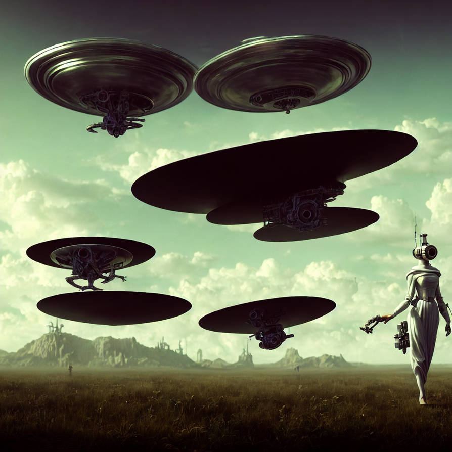Atompunk--flying-saucer-perfect-composition-beauti by ziggyxdust on ...