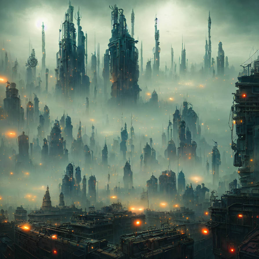 Atompunk--flying-city-haze-ultra-detailed-film-pho by ziggyxdust on ...
