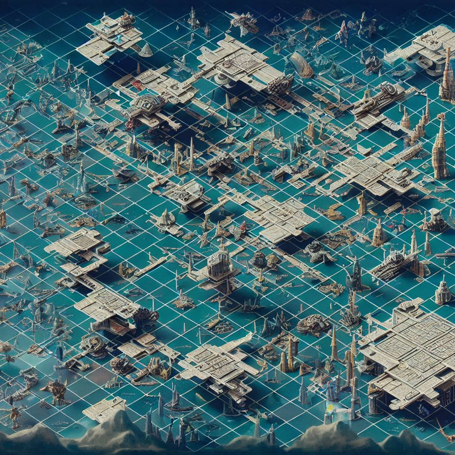 Isometric-space-station--map-trending-on-artstatio by ziggyxdust on ...