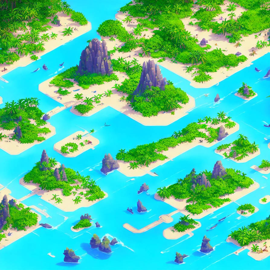 Isometric-tropical-island-map-unreal-engine-greg-r by ziggyxdust on ...