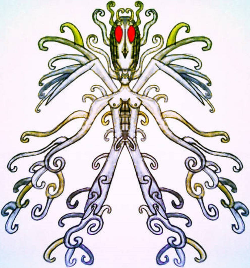 Beutiful Devil Form Dr. S in his mutated devil form by Alisterlebeau on DeviantArt