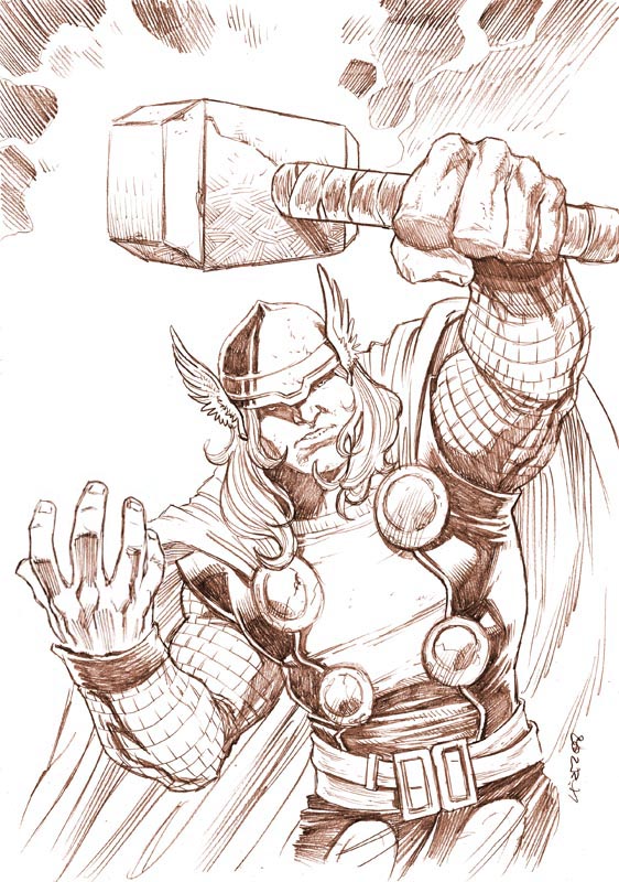 Thor Sketch 02