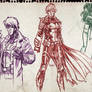X-men characters sketches