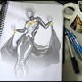 Ororo sketch.