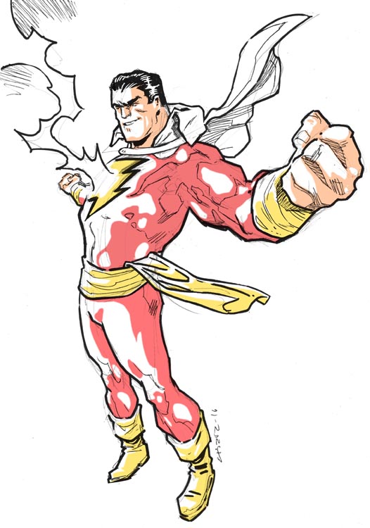 SHAZAM sketch