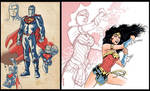 Superman and WonderWoman Rebirth