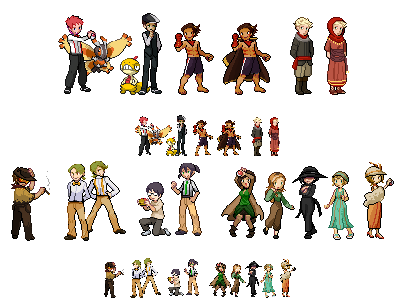 Gallery of Pokemon Sprite Template.