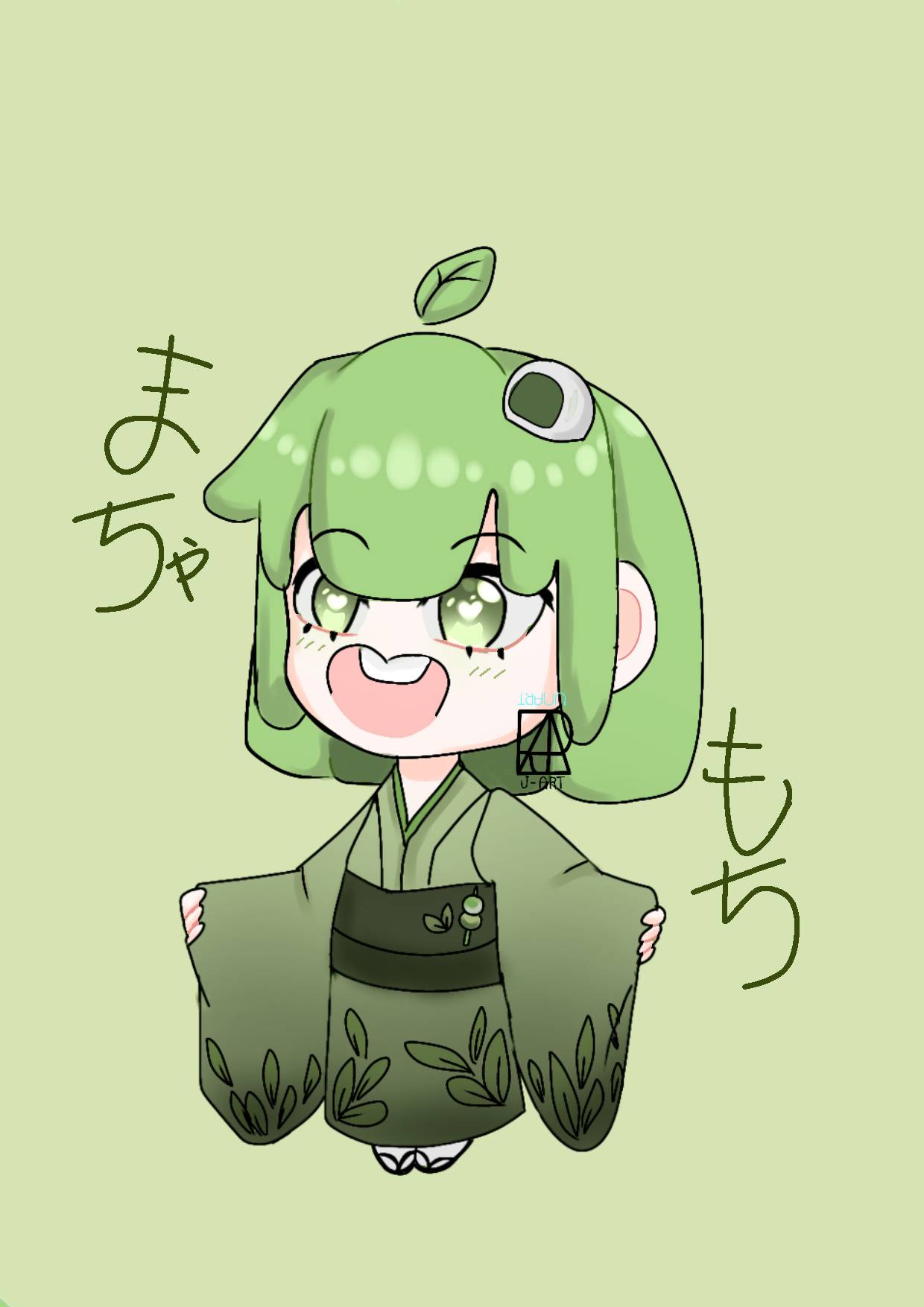 Matcha Chan matcha mochi chan by jjunart on DeviantArt