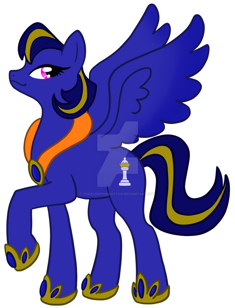 Cerulean pony by thescorpiondoctor on DeviantArt