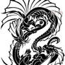 Yin-Yang Tribal Dragons