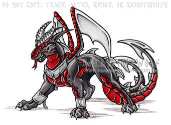 Cajis Hound Dragon Commish