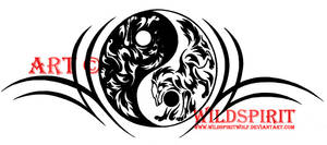 Dual Yin Yang Wolves Tattoo By Wildspiritwolf On Deviantart