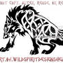 Fierce Celtic Wolf Tattoo
