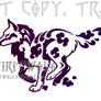Elemental Wolf Set Tattoo