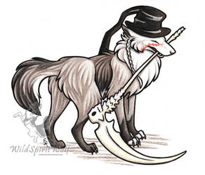 Kuroshitsuji Undertaker Wolf