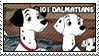 101 Dalmatians Parents Stamp